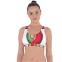 Portugal Flag Country Nation Cross String Back Sports Bra View1