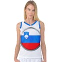 Slovenia Flag Mountains Country Women s Basketball Tank Top View1