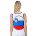 Slovenia Flag Mountains Country Women s Basketball Tank Top View2