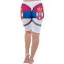 Serbia Flag Icon Europe National Cropped Leggings  View4