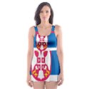 Serbia Flag Icon Europe National Skater Dress Swimsuit View1