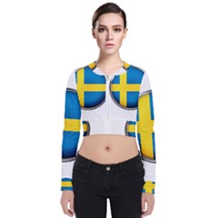 Sweden Flag Country Countries Bomber Jacket by Nexatart