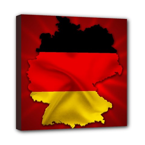 Germany Map Flag Country Red Flag Multi Function Bag	 by Nexatart