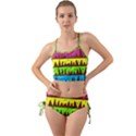 Illustration Abstract Graphic Mini Tank Bikini Set View1