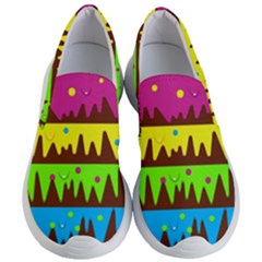 Illustration Abstract Graphic Women s Lightweight Slip Ons by Nexatart