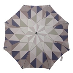 Background Geometric Triangle Hook Handle Umbrellas (small) by Nexatart