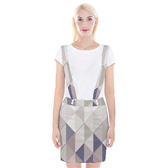 Background Geometric Triangle Braces Suspender Skirt by Nexatart