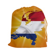 Holland Country Nation Netherlands Flag Drawstring Pouches (xxl) by Nexatart