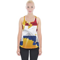 Holland Country Nation Netherlands Flag Piece Up Tank Top by Nexatart