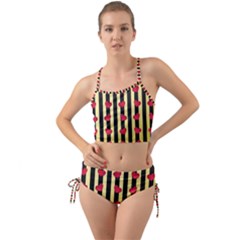 Love Heart Pattern Decoration Abstract Desktop Mini Tank Bikini Set by Nexatart