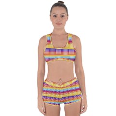 Art Background Abstract Racerback Boyleg Bikini Set by Nexatart