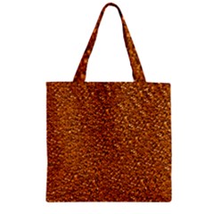 Sparkling Glitter Terra Zipper Grocery Tote Bag by ImpressiveMoments