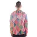 Background Geometric Triangle Hooded Wind Breaker (Men) View2