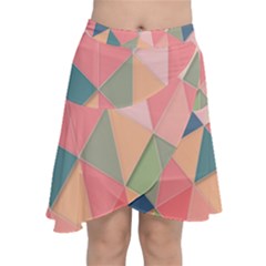 Background Geometric Triangle Chiffon Wrap by Nexatart