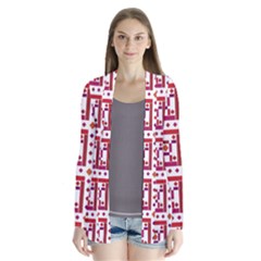 Background Abstract Square Drape Collar Cardigan by Nexatart