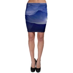 Planet Discover Fantasy World Bodycon Skirt by Nexatart