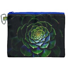 Nature Desktop Flora Color Pattern Canvas Cosmetic Bag (xxl)