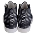 Holes Sheet Grid Metal Men s Hi-Top Skate Sneakers View4