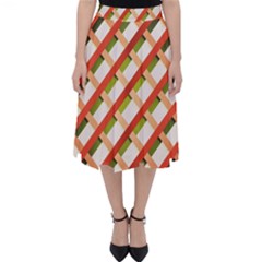 Wallpaper Creative Design Folding Skater Skirt by Nexatart