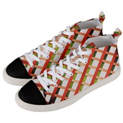 Wallpaper Creative Design Men s Mid-top Canvas Sneakers by Nexatart