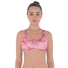 Heart Love Friendly Pattern Got No Strings Sports Bra by Nexatart