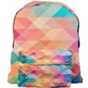 Texture Background Squares Tile Giant Full Print Backpack View1