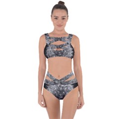 Dandelion Fibonacci Abstract Flower Bandaged Up Bikini Set  by Nexatart