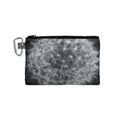 Dandelion Fibonacci Abstract Flower Canvas Cosmetic Bag (small) by Nexatart