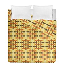 Ethnic Traditional Vintage Background Abstract Duvet Cover Double Side (full/ Double Size) by Nexatart