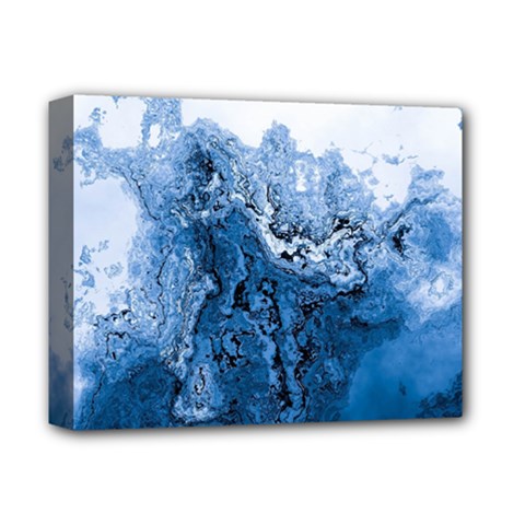 Water Nature Background Abstract Deluxe Canvas 14  X 11  by Nexatart