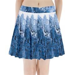 Water Nature Background Abstract Pleated Mini Skirt by Nexatart