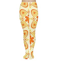 Background Floral Forms Flower Women s Tights by Nexatart