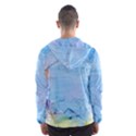 Background Art Abstract Watercolor Hooded Wind Breaker (Men) View2