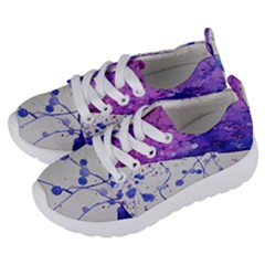 Art Painting Abstract Spots Kids  Lightweight Sports Shoes by Nexatart