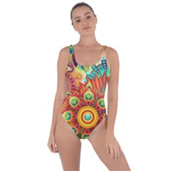 Colorful Abstract Background Colorful Bring Sexy Back Swimsuit by Nexatart