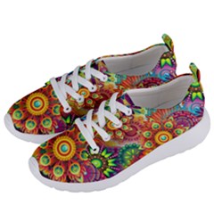 Colorful Abstract Background Colorful Women s Lightweight Sports Shoes by Nexatart