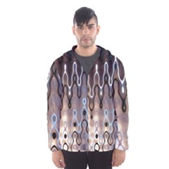 Wallpaper Steel Industry Hooded Wind Breaker (men) by Nexatart