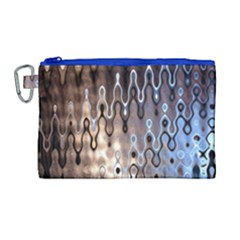 Wallpaper Steel Industry Canvas Cosmetic Bag (large) by Nexatart