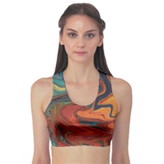 Creativity Abstract Art Sports Bra by Nexatart