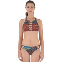 Creativity Abstract Art Perfectly Cut Out Bikini Set by Nexatart