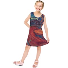 Creativity Abstract Art Kids  Tunic Dress by Nexatart