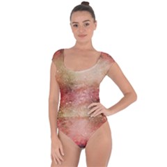 Background Art Abstract Watercolor Short Sleeve Leotard  by Nexatart