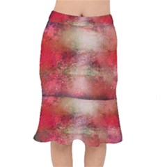 Background Art Abstract Watercolor Mermaid Skirt