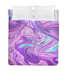 Abstract Art Texture Form Pattern Duvet Cover Double Side (full/ Double Size) by Nexatart