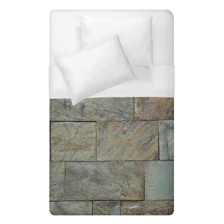 Wall Stone Granite Brick Solid Duvet Cover (Single Size)