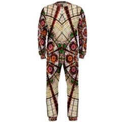 Pattern Round Abstract Geometric Onepiece Jumpsuit (men)  by Nexatart