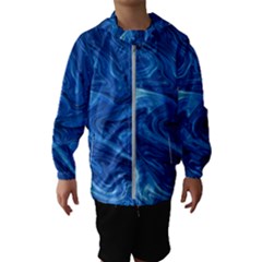 Abstract Pattern Texture Art Hooded Wind Breaker (kids) by Nexatart