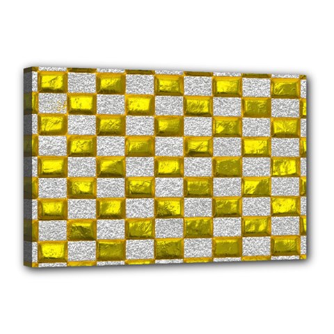 Pattern Desktop Square Wallpaper Canvas 18  X 12  by Nexatart