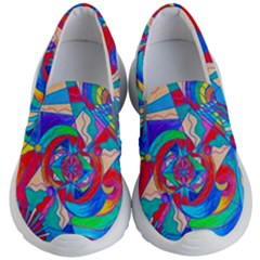 Pleidian Restore Harmony Lightwork Model -  Kid s Lightweight Slip Ons by tealswan