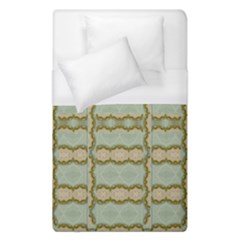 Celtic Wood Knots In Decorative Gold Duvet Cover (single Size) by pepitasart